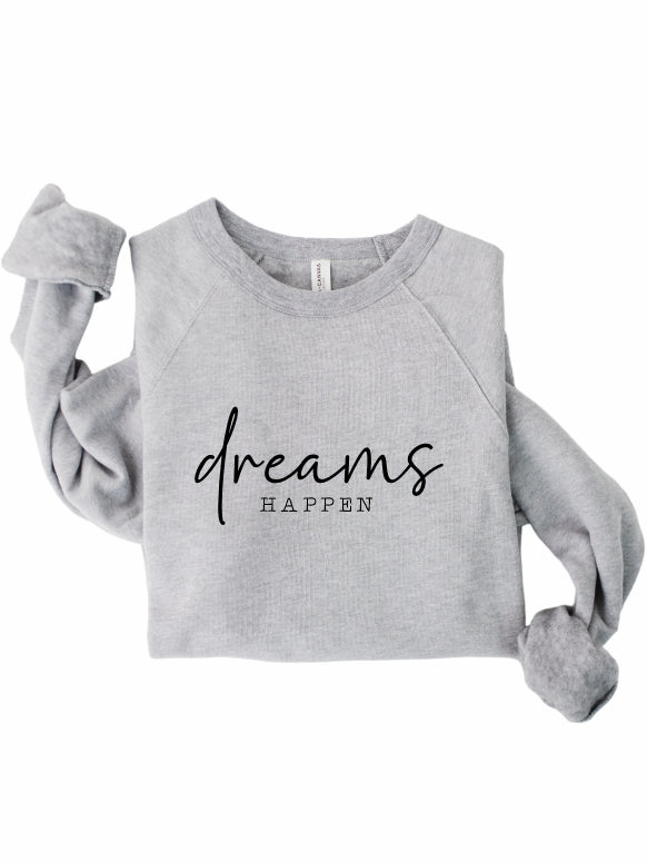 Rebranded "dreams happen" Premium Crewneck Sweatshirt