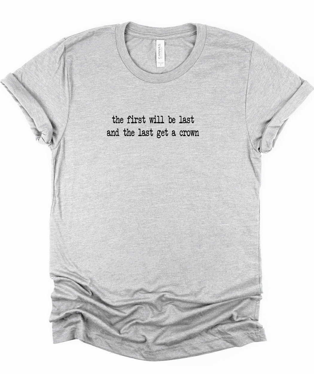 Rebranded the first will be last graphic tee