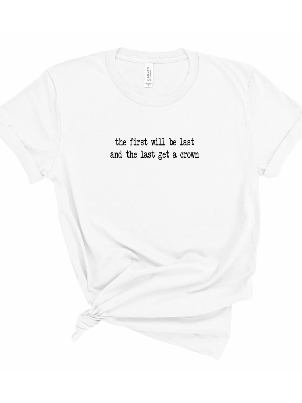 Rebranded the first will be last graphic tee