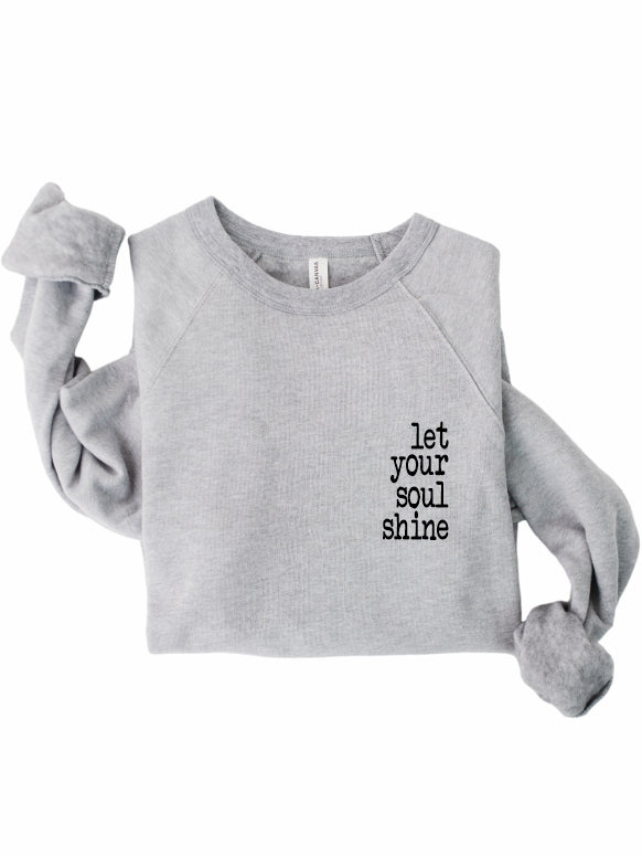 Rebranded "let your soul shine" Premium Crewneck Sweatshirt