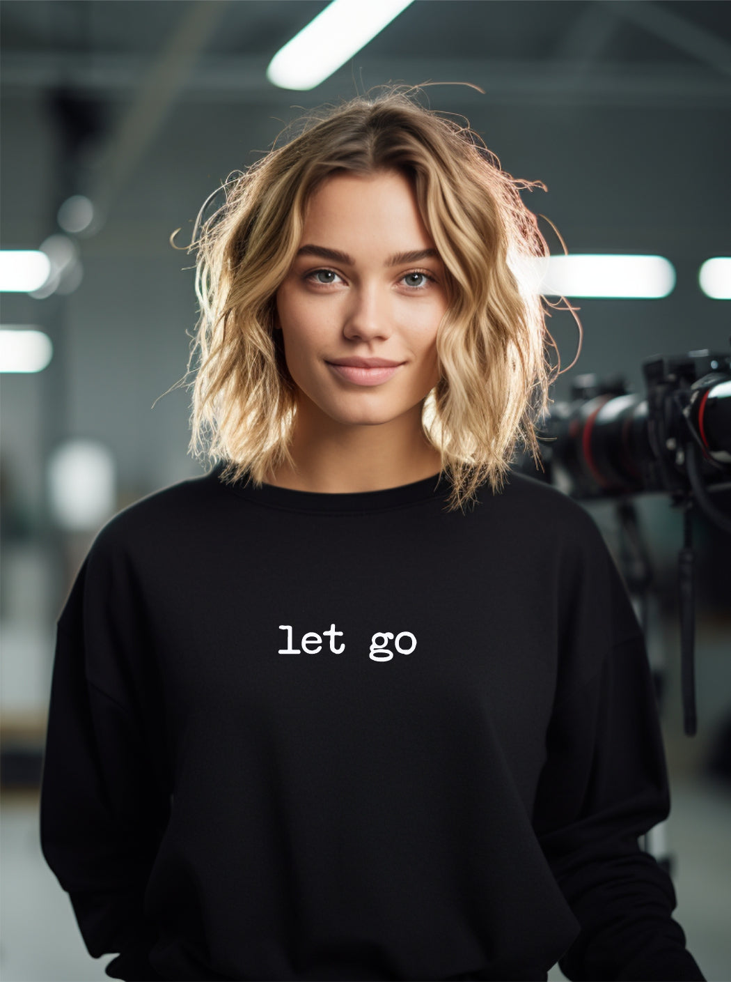 Rebranded "let go" Crewneck Sweatshirt