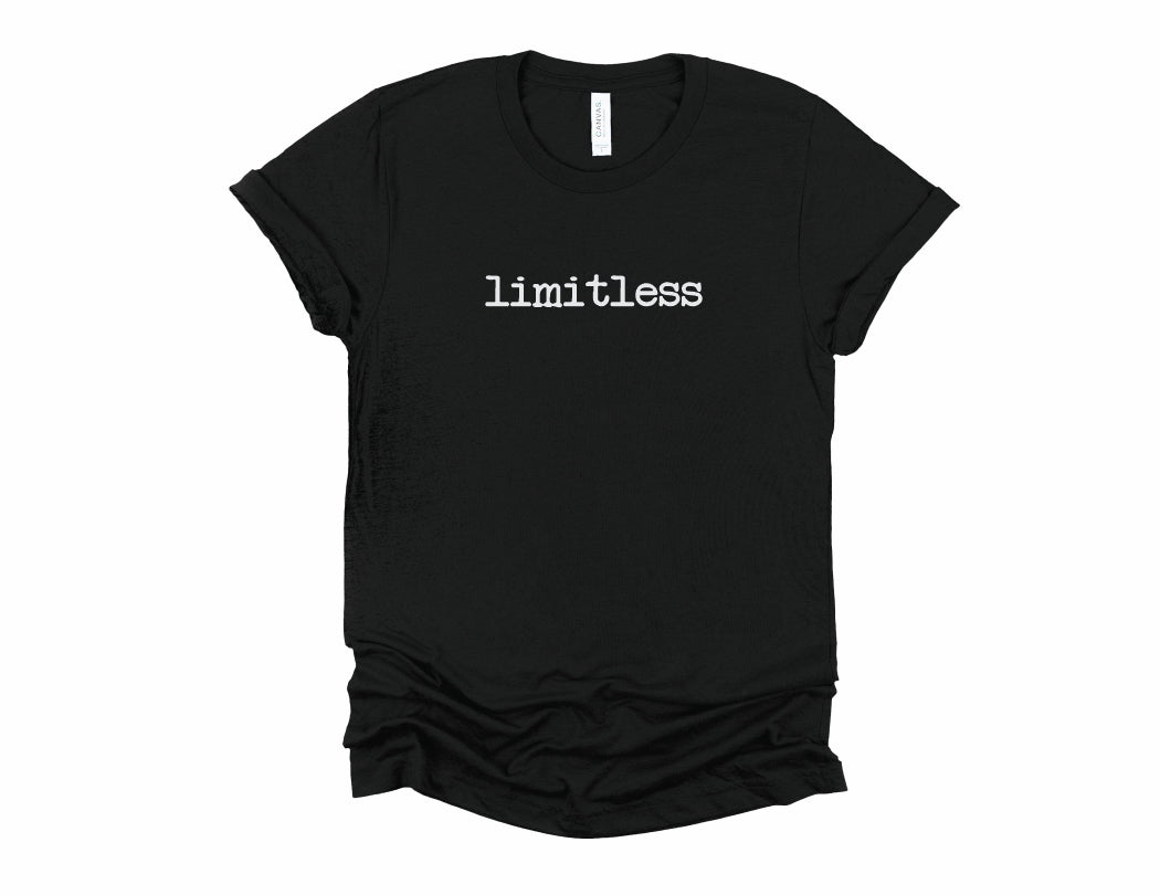 Rebranded "limitless" Crew Neck Tee