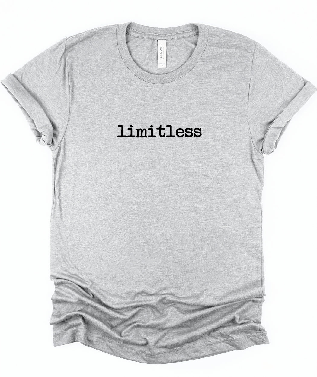 Rebranded "limitless" Crew Neck Tee