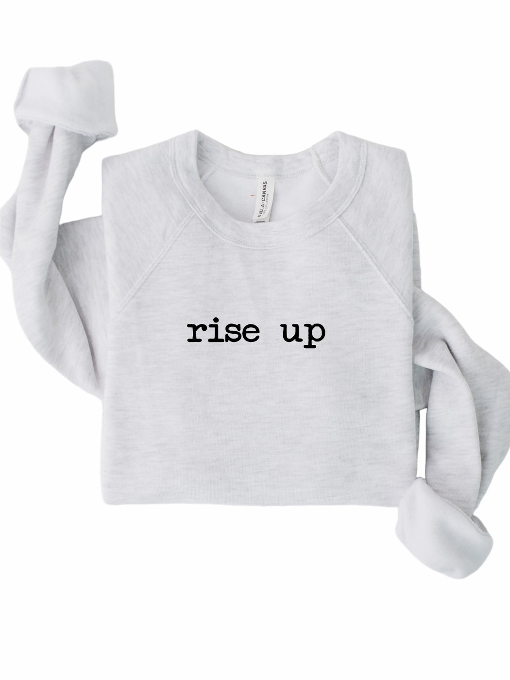 Rebranded "rise up" Premium Crewneck Sweatshirt
