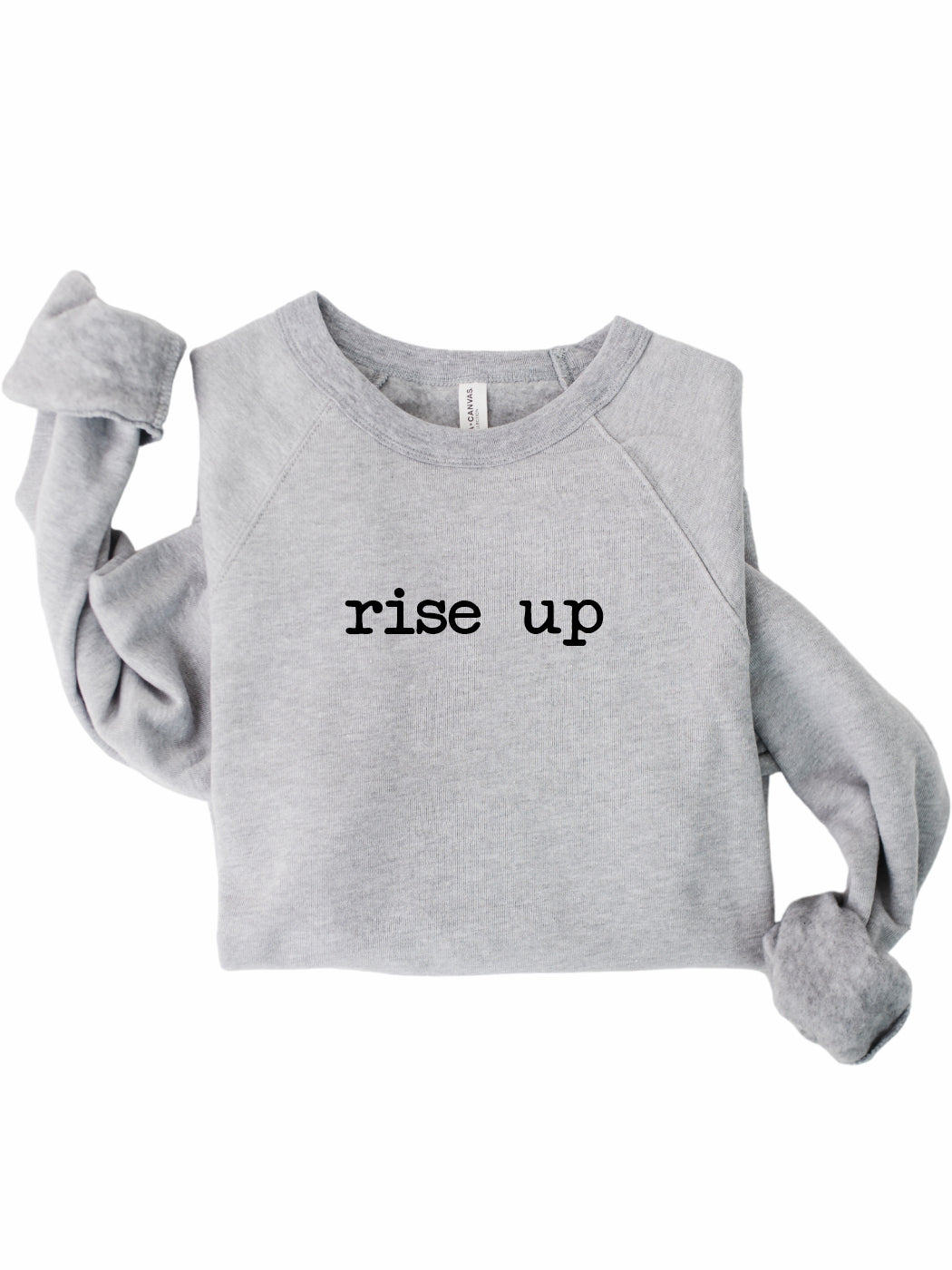 Rebranded "rise up" Premium Crewneck Sweatshirt