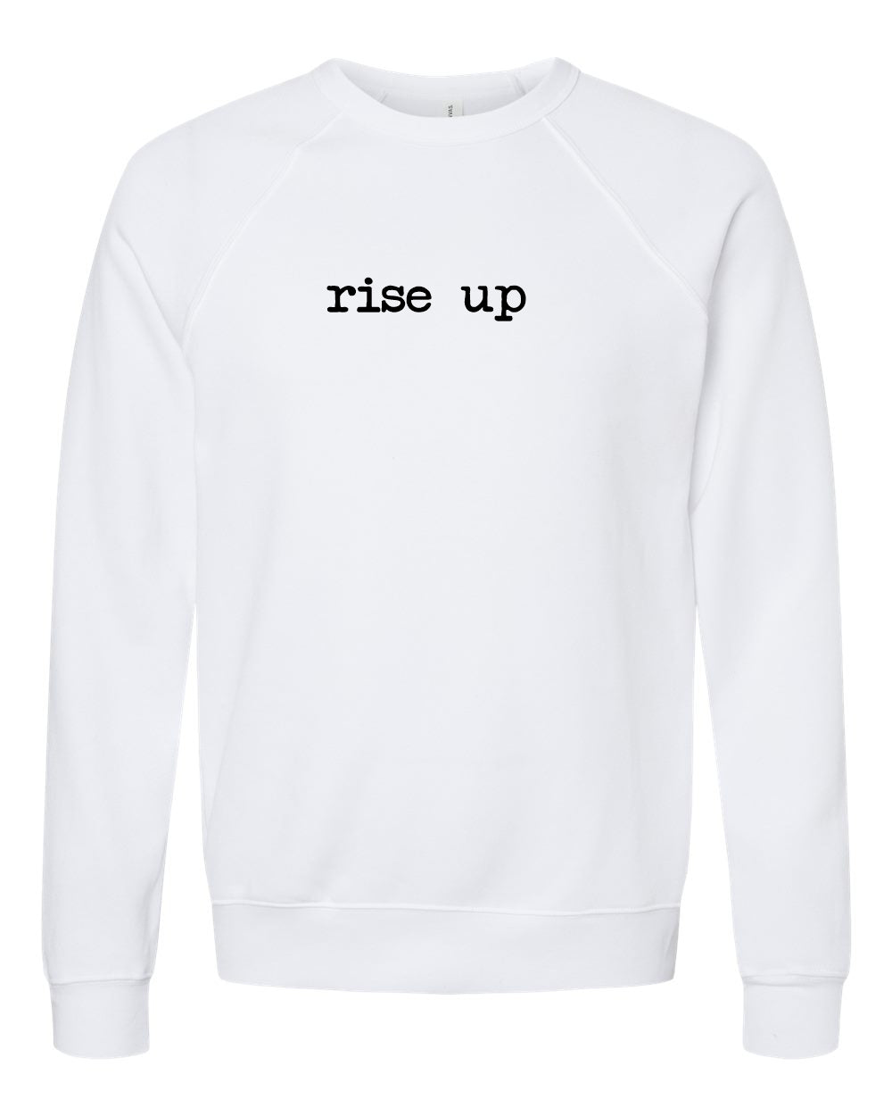 Rebranded "rise up" Premium Crewneck Sweatshirt
