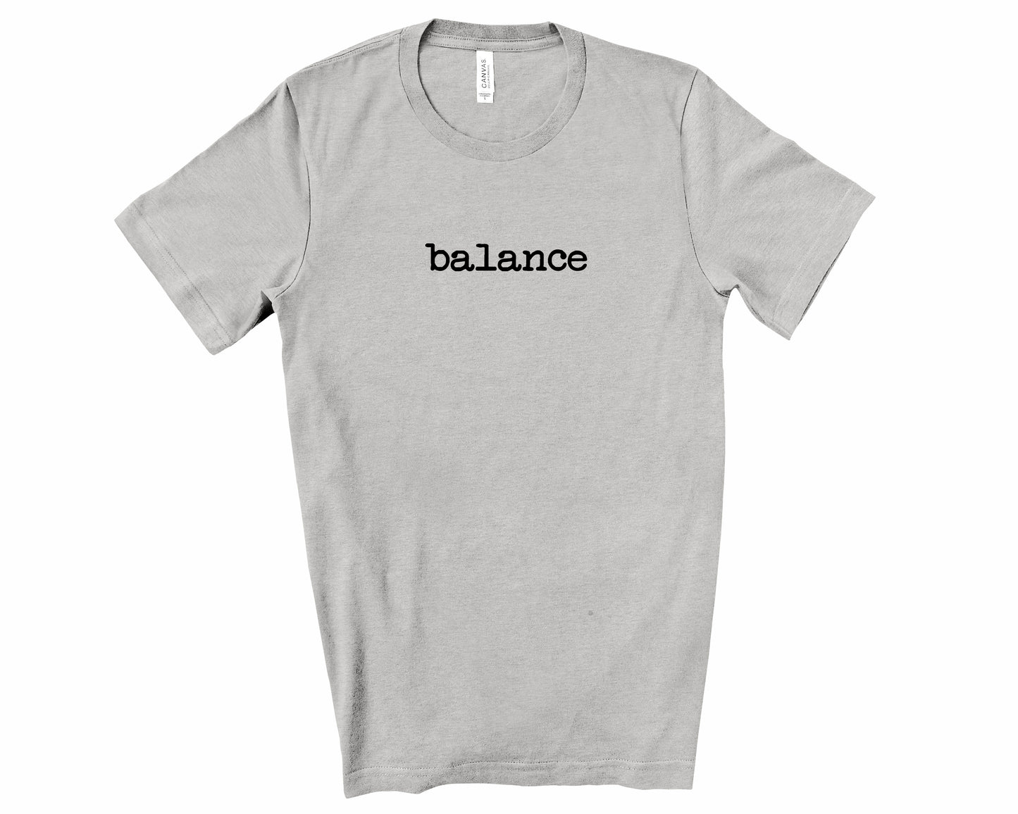 Rebranded "balance" Crew Neck Tee