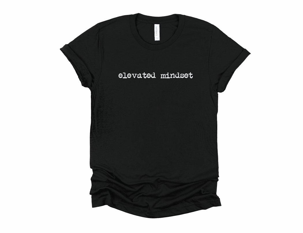 Rebranded "elevated mindset" Crew Neck Tee