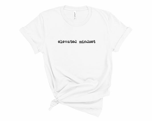 Rebranded "elevated mindset" Crew Neck Tee