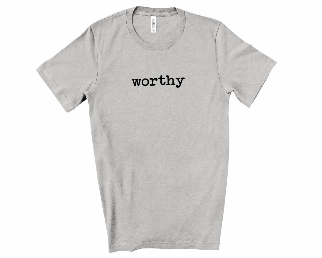 Rebranded "worthy" Crew Neck Tee